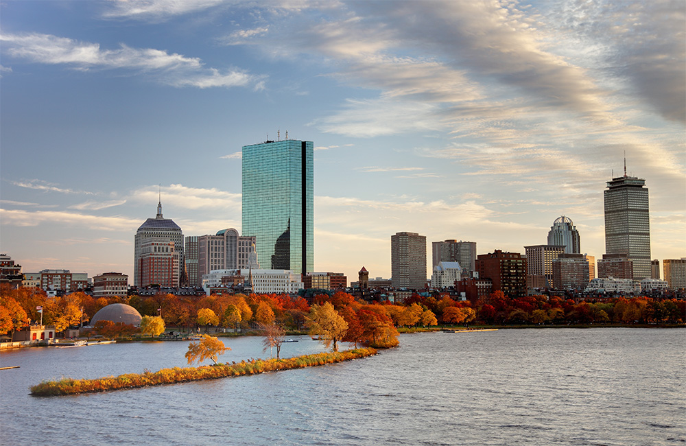 Boston in the fall
